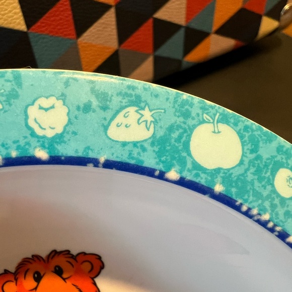 Vintage Bear In The Big Blue House Bowl Bear & Ritter Melamine Ware Disney - Picture 5 of 11